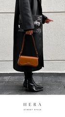 Loventa Ayarlanabilir Askılı Kova Çanta Hera Taba