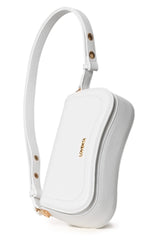 Loventa Ayarlanabilir Askılı Kova Çanta Hera Beyaz