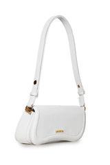 Loventa Ayarlanabilir Askılı Kova Çanta Hera Beyaz