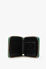 Loventa Embroidered Zippered Wallet – Beleni Grassgreen