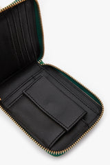 Loventa Embroidered Zippered Wallet – Beleni Grassgreen