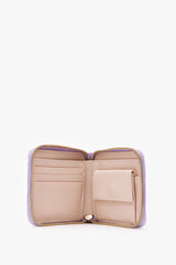 Loventa Embroidered Zippered Wallet – Beleni Lilac