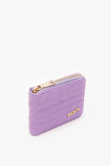 Loventa Embroidered Zippered Wallet – Beleni Lilac