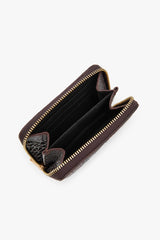 Loventa Hakiki Deri Fermuarlı Kartlık Cüzdan – Blanca Siyah