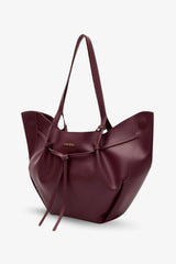 Loventa Large Tote Bag Niesha Claret Red