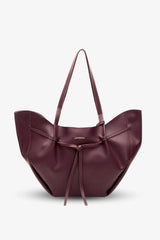 Loventa Large Tote Bag Niesha Claret Red