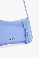 Loventa Kemer Detaylı Omuz Çantası Eleanor Bebek Mavisi