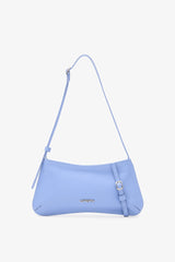 Loventa Kemer Detaylı Omuz Çantası Eleanor Bebek Mavisi