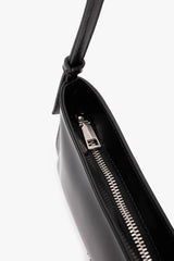 Loventa Shoulder Bag with Belt Detail Eleanor Black