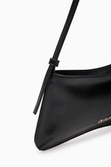 Loventa Shoulder Bag with Belt Detail Eleanor Black