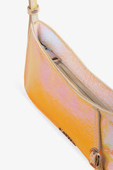 Loventa Shoulder Bag with Belt Detail Eleanor Holographic