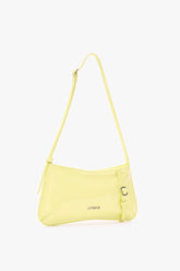Loventa Shoulder Bag with Belt Detail Eleanor Patent Leather - Sarı
