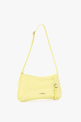 Loventa Shoulder Bag with Belt Detail Eleanor Patent Leather - Yellow