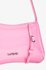 Loventa Shoulder Bag with Belt Detail Eleanor Pink