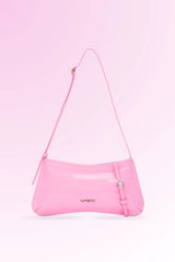 Loventa Shoulder Bag with Belt Detail Eleanor Pink