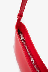 Loventa Shoulder Bag with Belt Detail Eleanor Red