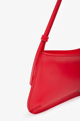 Loventa Shoulder Bag with Belt Detail Eleanor Red