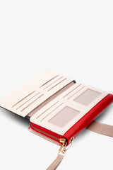 Loventa XL Renkli Cüzdan ve Clutch - Mix Siyah