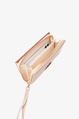 Loventa XL Renkli Cüzdan ve Clutch - Mix Taba