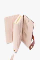 Loventa XL Renkli Cüzdan ve Clutch - Mix Taba