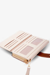 Loventa XL Renkli Cüzdan ve Clutch - Mix Taba