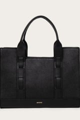 Magna Deri Tote Çanta - Siyah