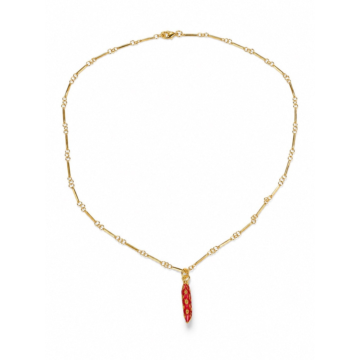 MAISON LYGOS LACRIMA CHAIN NECKLACE