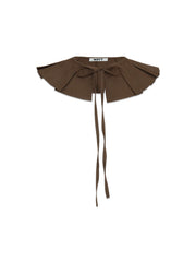 WAYT Melodrama Pleated Voile Collar
