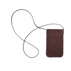 Mila Leather Phone Case - Choco