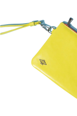 Dellel Deri Neon Yay Clutch