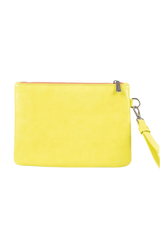 Dellel Deri Neon Yay Clutch