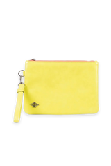 Dellel Deri Neon Yay Clutch
