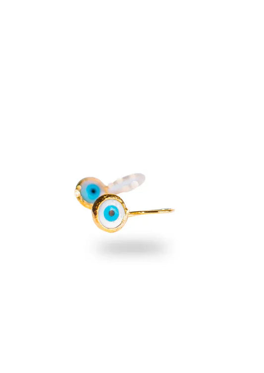 Oval Eye Earring