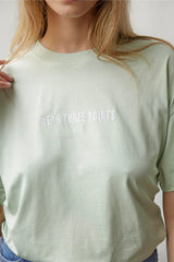Wear Three Points Green Weekend Oversize T-Shirt