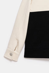 Peploum Anne Bouny Contrast Weaving Jacket