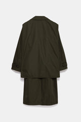 Peploum Beatrice Asymmetric Piece Trenchcoat