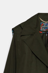 Peploum Beatrice Asymmetric Piece Trenchcoat