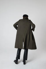 Peploum Beatrice Asymmetric Piece Trenchcoat