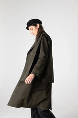 Peploum Beatrice Asymmetric Piece Trenchcoat