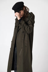 Peploum Beatrice Asymmetric Piece Trenchcoat