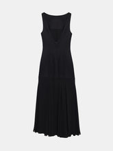 Peploum Lohan Textured Tweed Chiffon Elbise