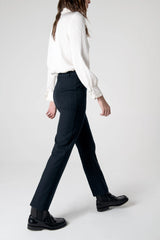 Peploum Mary Lacy Slim Fit Pantolon - Koyu Lacivert