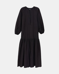 Peploum Mie Siyah Elbise