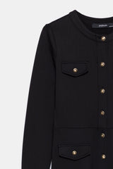 Peploum Regina Maxi Siyah Elbise