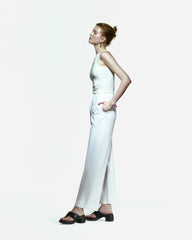 Peploum Toba Pantolon - Mercan Beyazı