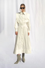 Peploum Valeria Shirt Maxi Dress