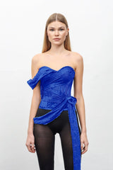 RAN Official Lacella Corset Navy Blue