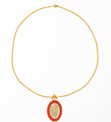 Maison Lygos Sophia Oval Medaillon