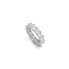 SooSilkyGems CARRE STONES CLASSIC WEDDING RING