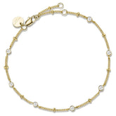 ROSEFIELD JBSCG-J262 Multi Crystal Çelik Bileklik